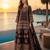black digital print crepe crepe salwar suit - free size