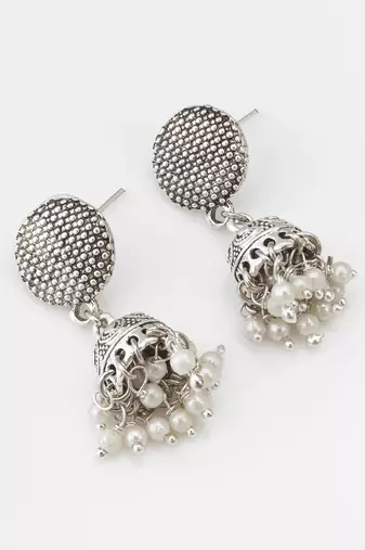 oxidized coin necklace set