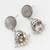 oxidized coin necklace set