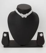 pearl butterfly choker set