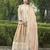 Saahmriga Brown Organza Stitched Top With lehenga and Dupatta Full Sleeve Embroidered Lehenga Set