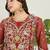 Saahmriga Red Georgette Stitched Top With lehenga and Dupatta Full Sleeve Embroidered Lehenga Set