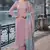 lavender embroidered silk blend salwar suit