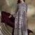 Saahmriga Purple Vichitra Silk Stitched Top With lehenga and Dupatta Full Sleeve Embroidered Lehenga With Kurta