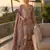 multicolor digital print crepe crepe salwar suit - free size