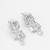 baguette crystal ad necklace set