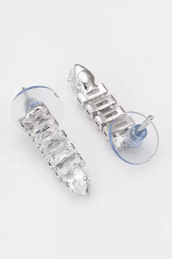 classic baguette ad necklace set