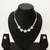 floral motif ad necklace set