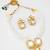 multi strand pearl kundan set