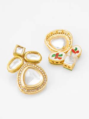 multi strand pearl kundan set 4
