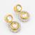 maroon beaded kundan necklace set