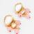 pink kundan necklace set