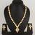 classic kundan drop necklace set