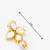classic kundan drop necklace set
