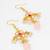 pearl rose stone necklace set