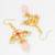 pearl rose stone necklace set