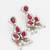 kundan pearl drop necklace set