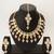 pink kundan choker set