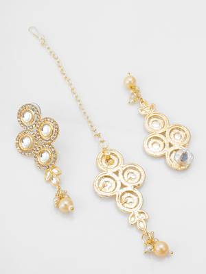 pearl kundan choker set 4