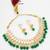 emerald kundan choker set