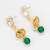 emerald kundan choker set