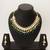 emerald kundan choker set
