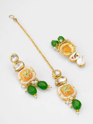 meenakari kundan choker set 4
