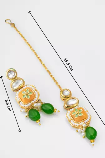 meenakari kundan choker set