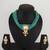 turquoise bead choker set