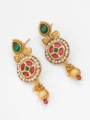 temple design necklace set 3