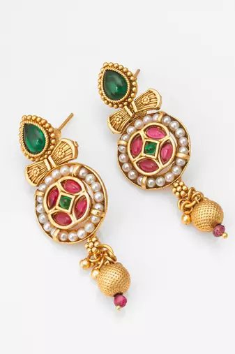 temple design necklace set