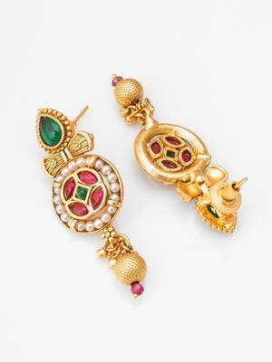 temple design necklace set 4