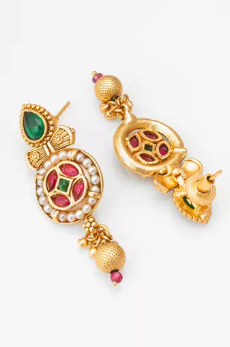 temple design necklace set