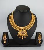 temple design necklace set
