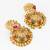 antique gold temple necklace set