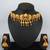 antique gold temple necklace set