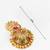 antique gold temple necklace set