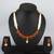 pearl floral kundan necklace set