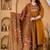 Cotton anarkali kurti pant dupatta set