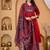 Cotton anarkali kurti pant dupatta set