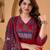 Cotton anarkali kurti pant dupatta set