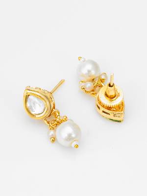 oval kundan necklace set 4
