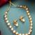 oval kundan necklace set