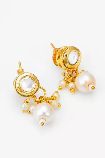 round kundan necklace set