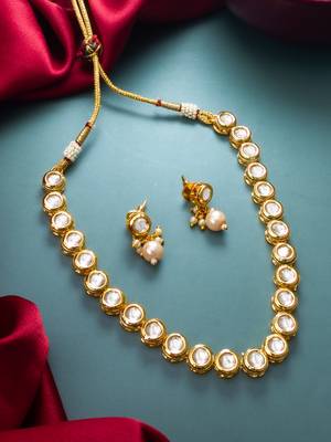 round kundan necklace set 1