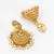 antique gold temple choker set