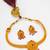 traditional gold toned choker set