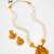 temple lakshmi pearl necklace set