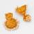 temple lakshmi pearl necklace set