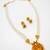 long pearl temple necklace set